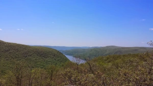 The view from way up high in Hudson Highlands State Park